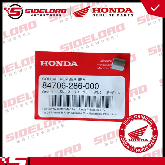 Collar, Number Bracket Setting - TMX 155 - Honda Genuine (84706-286-000)