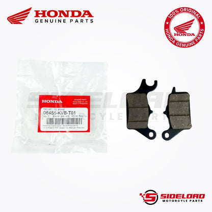 Pad Set, Front Brake - Click 125i 150i / Beat Fi - Honda Genuine (06455-KVB-T01)