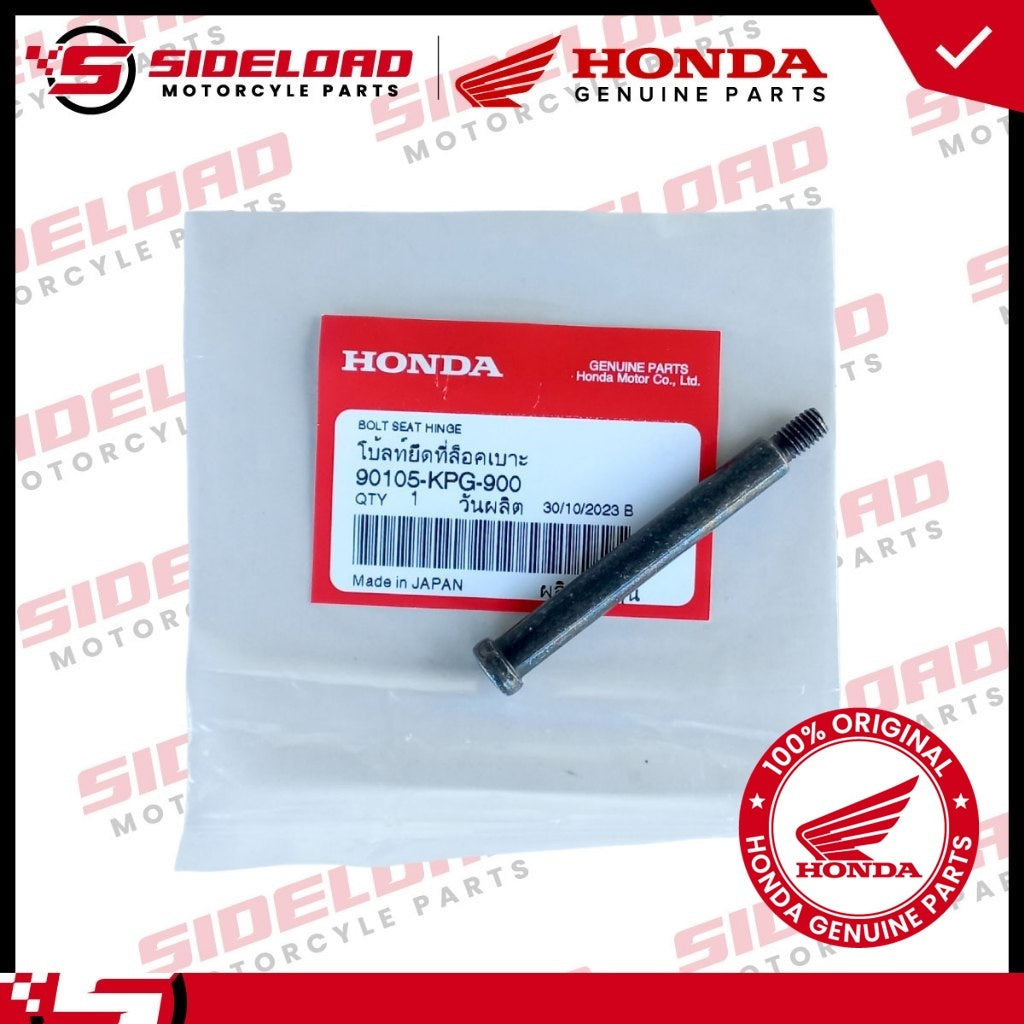 Bolt Seat Hinge - XRM 125 / RS 125 - Honda Genuine (90105-KPG-900)