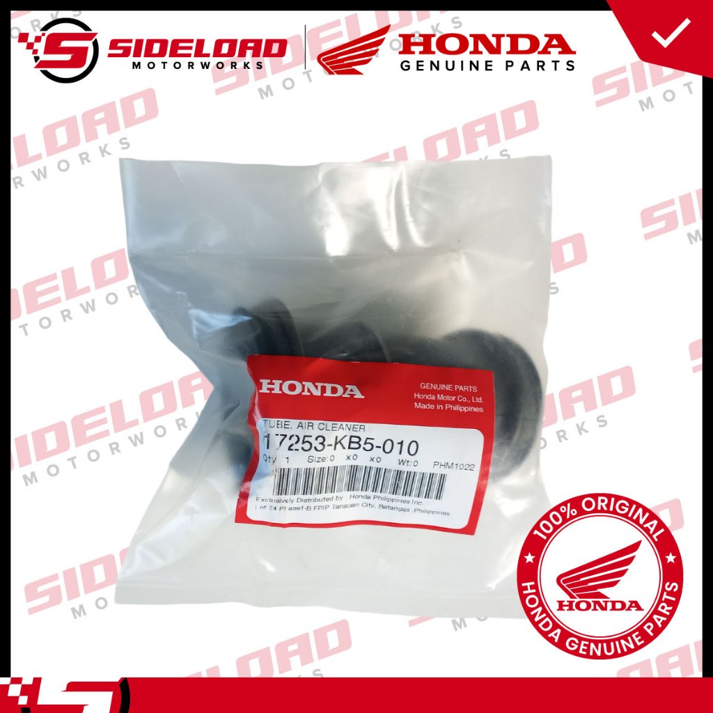 Tube, Air Cleaner Connecting - TMX 155 - Honda Genuine (17253-KB5-010)