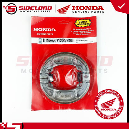 Shoe, Brake - Click 125i - Honda Genuine (06430-KZL-930)