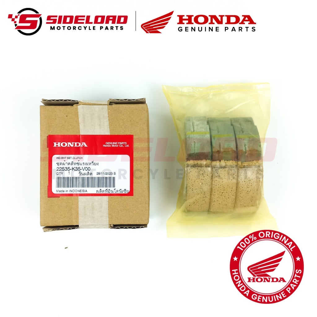 Weight Set, Clutch - Click 125i 150i / PCX 150 / ADV 150 - Honda Genuine (22535-K35-V00)