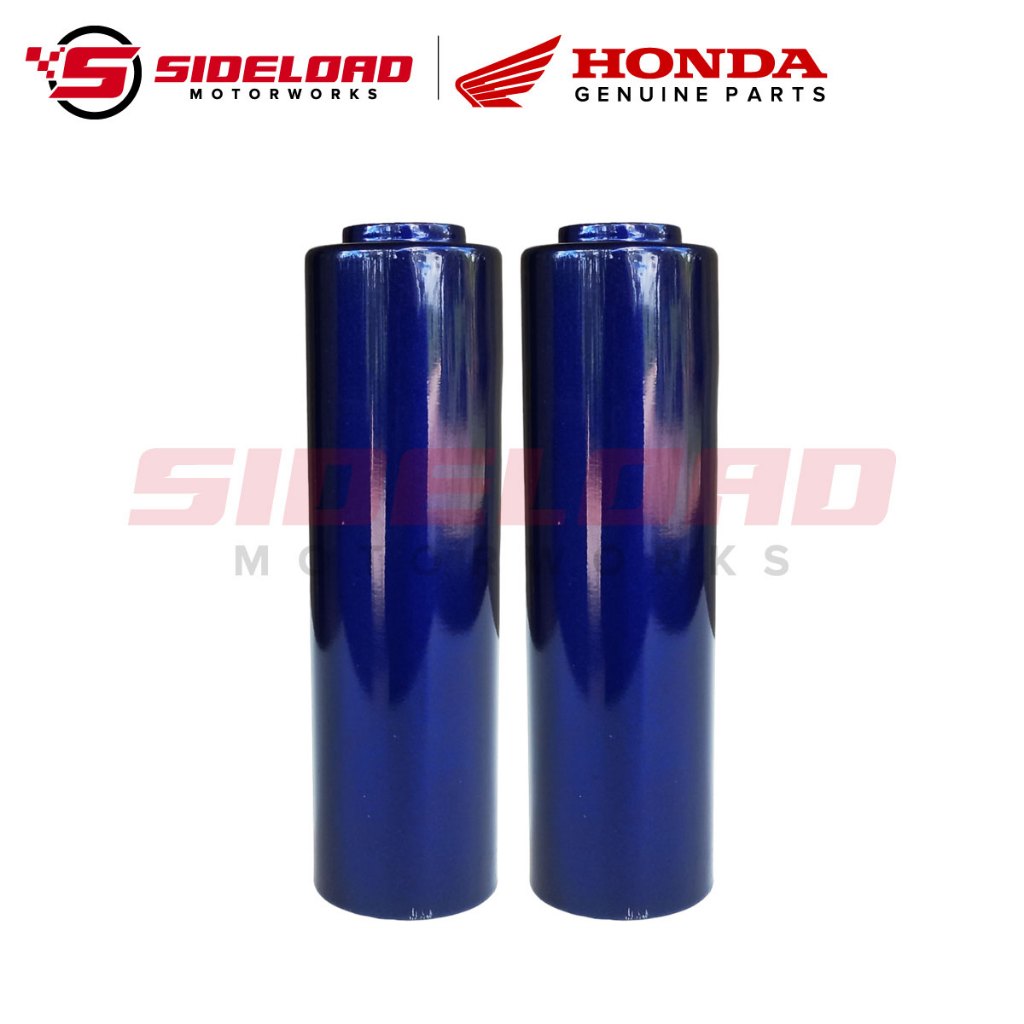 Fork Cover Lower - Blue (L&R) - TMX 155 - Honda Genuine (51615-KB5-00ZG)