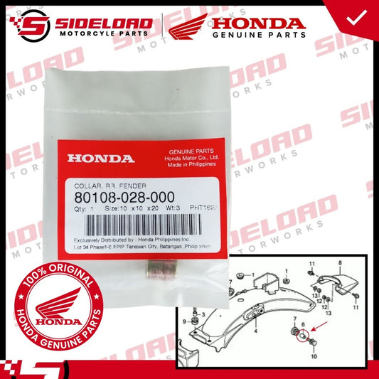 Collar A, Rear Fender - TMX 155 125 Alpha - Honda Genuine (80108-028-000)