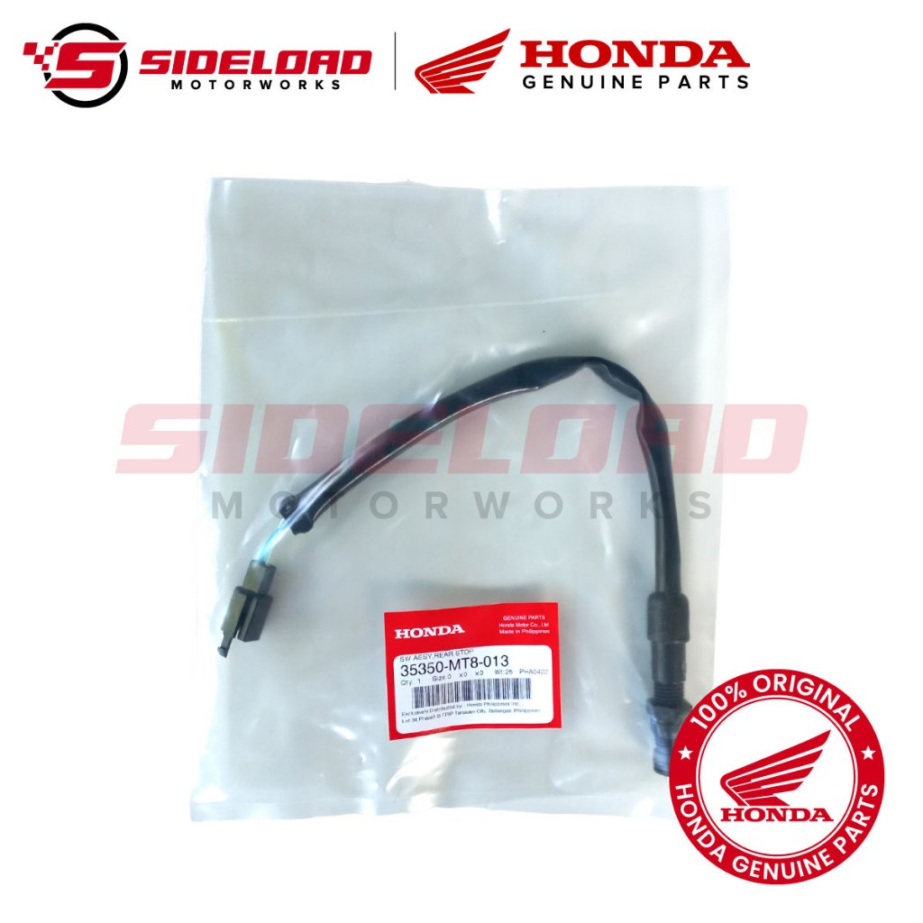 Switch Assembly, Rear Stop - TMX 155 - Honda Genuine (35350-MT8-013)