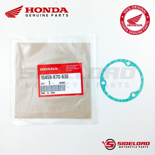 Gasket, Oil Filter Cap - TMX 155 125 Alpha / XR200 - Honda Genuine (15459-K70-630)