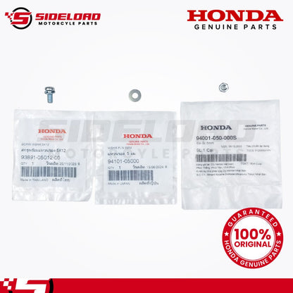 Bolt & Nut (Rear Mudguard) - 1 Set (6pcs) - TMX 155 - Honda Genuine