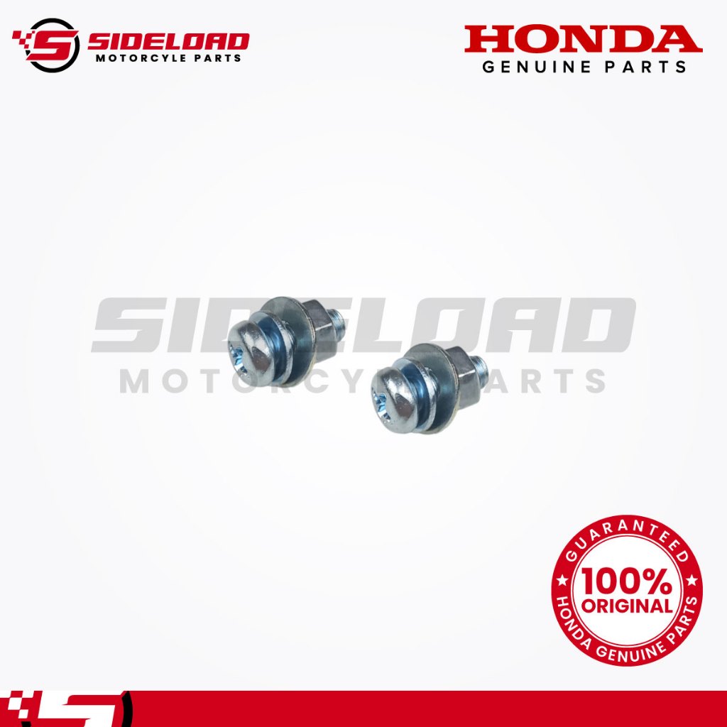 Bolt & Nut (Rear Mudguard) - 1 Set (6pcs) - TMX 155 - Honda Genuine