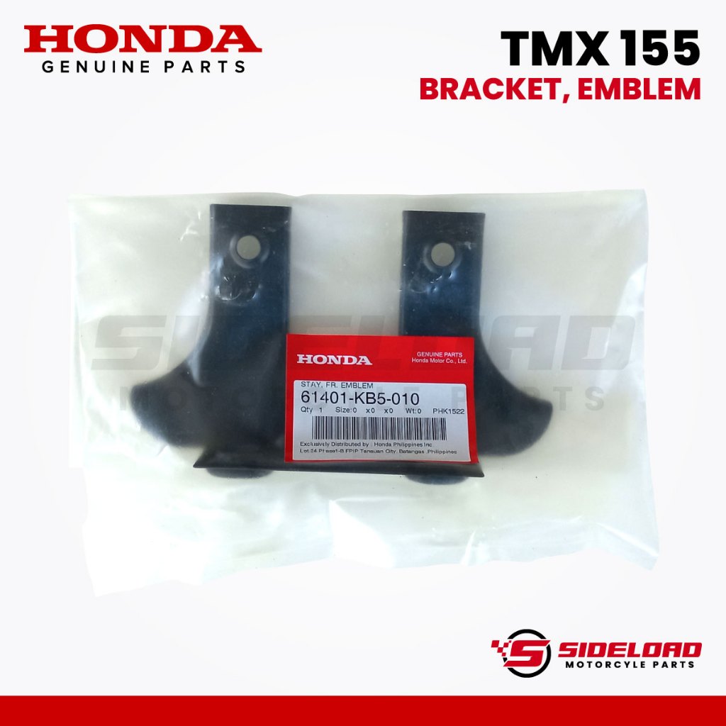 Emblem Bracket - TMX 155 - Honda Genuine (61401-KB5-010)