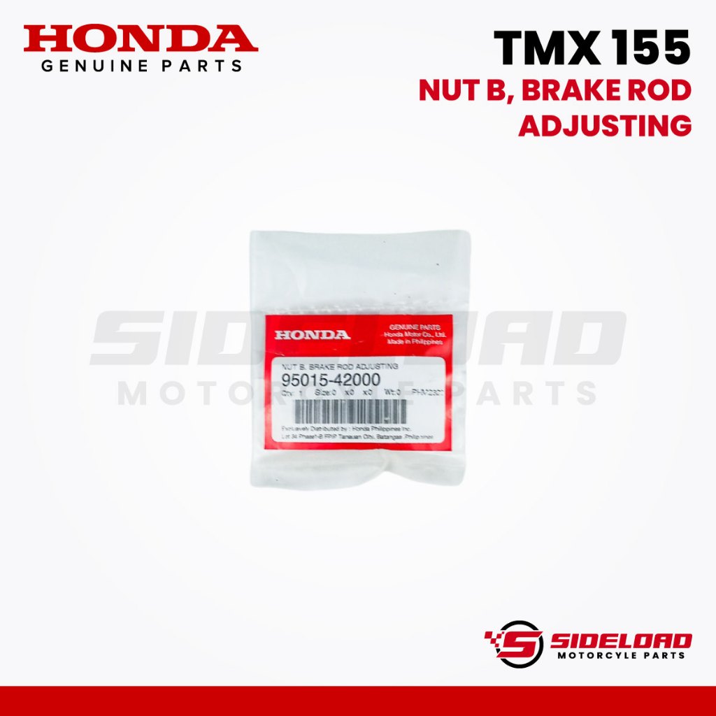 Nut B, Brake Rod Adjusting - TMX 155 - Honda Genuine (95015-4200)