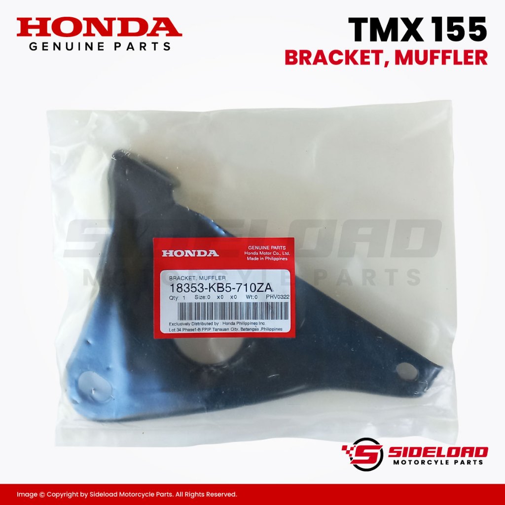 Bracket, Muffler - TMX 155 - Honda Genuine (18353-KB5-710ZA)