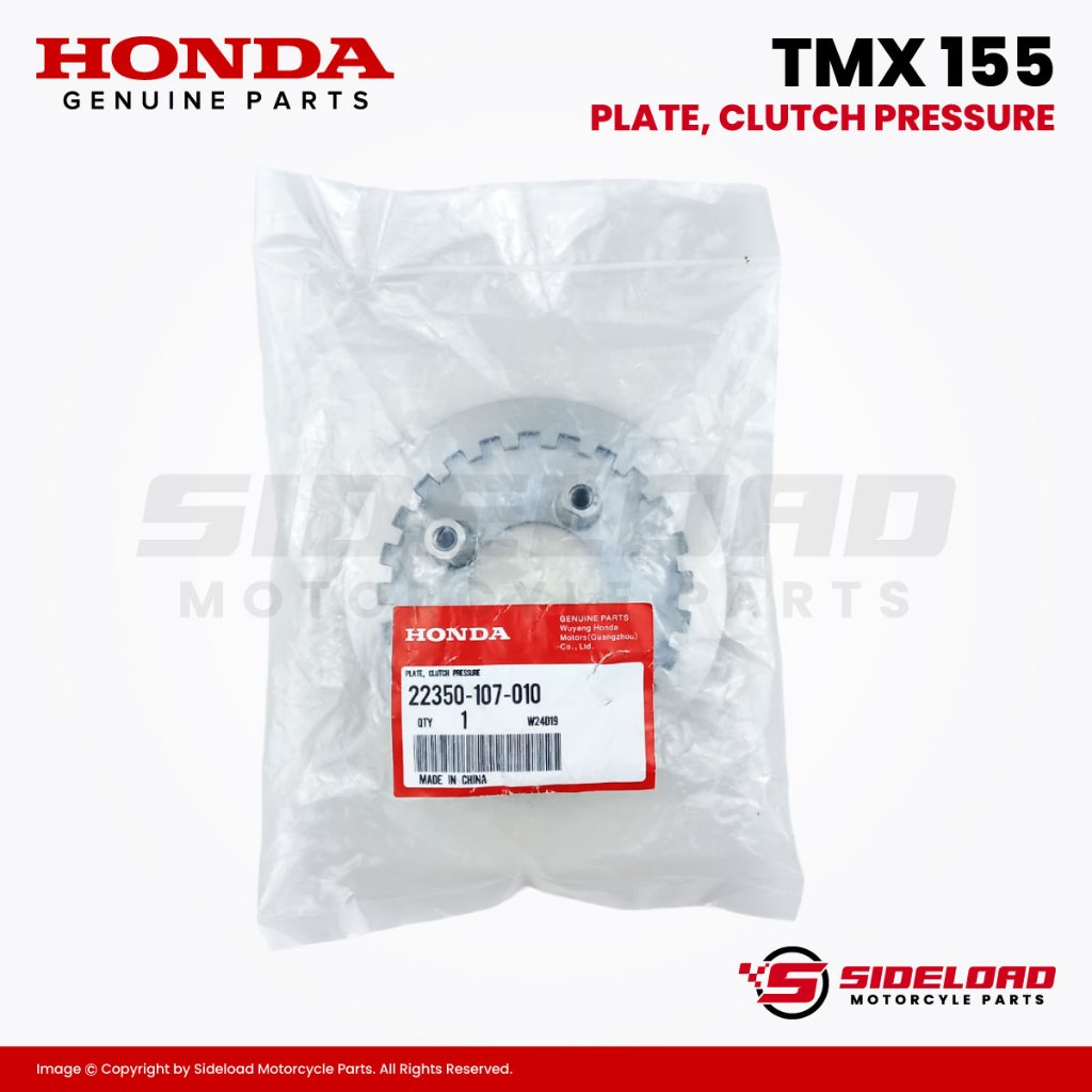 Plate, Clutch Pressure - TMX 155 - Honda Genuine (22350-107-010)