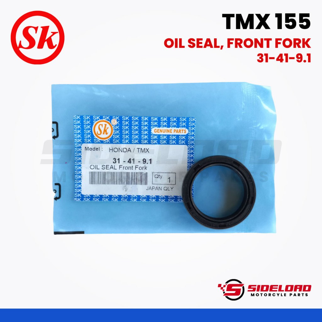 Oil Seal, Front Fork (31-41-9.1) - TMX 155 - SK (91255-464-003)