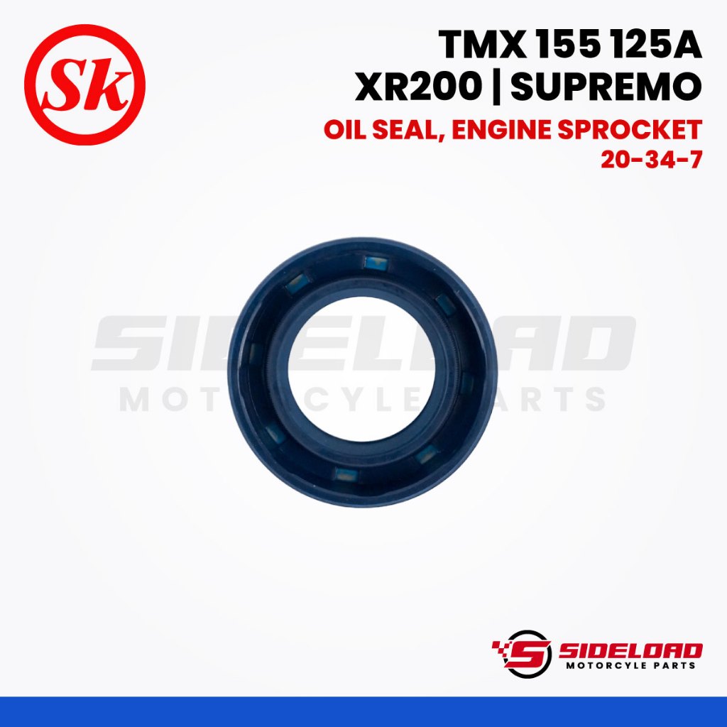 Oil Seal, Engine Sprocket (20-34-7) - TMX 155 125 Alpha / XR200 / Supremo - SK (91201-030-033)