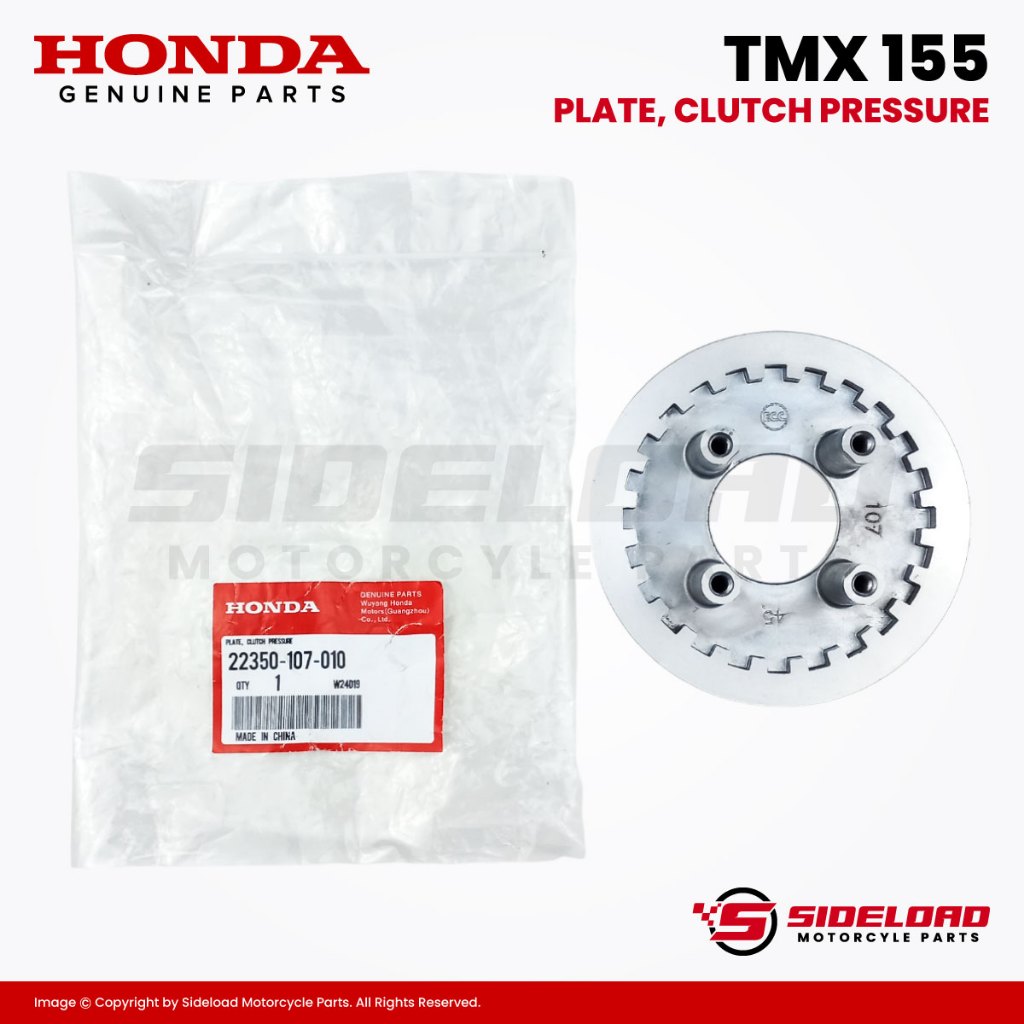 Plate, Clutch Pressure - TMX 155 - Honda Genuine (22350-107-010)