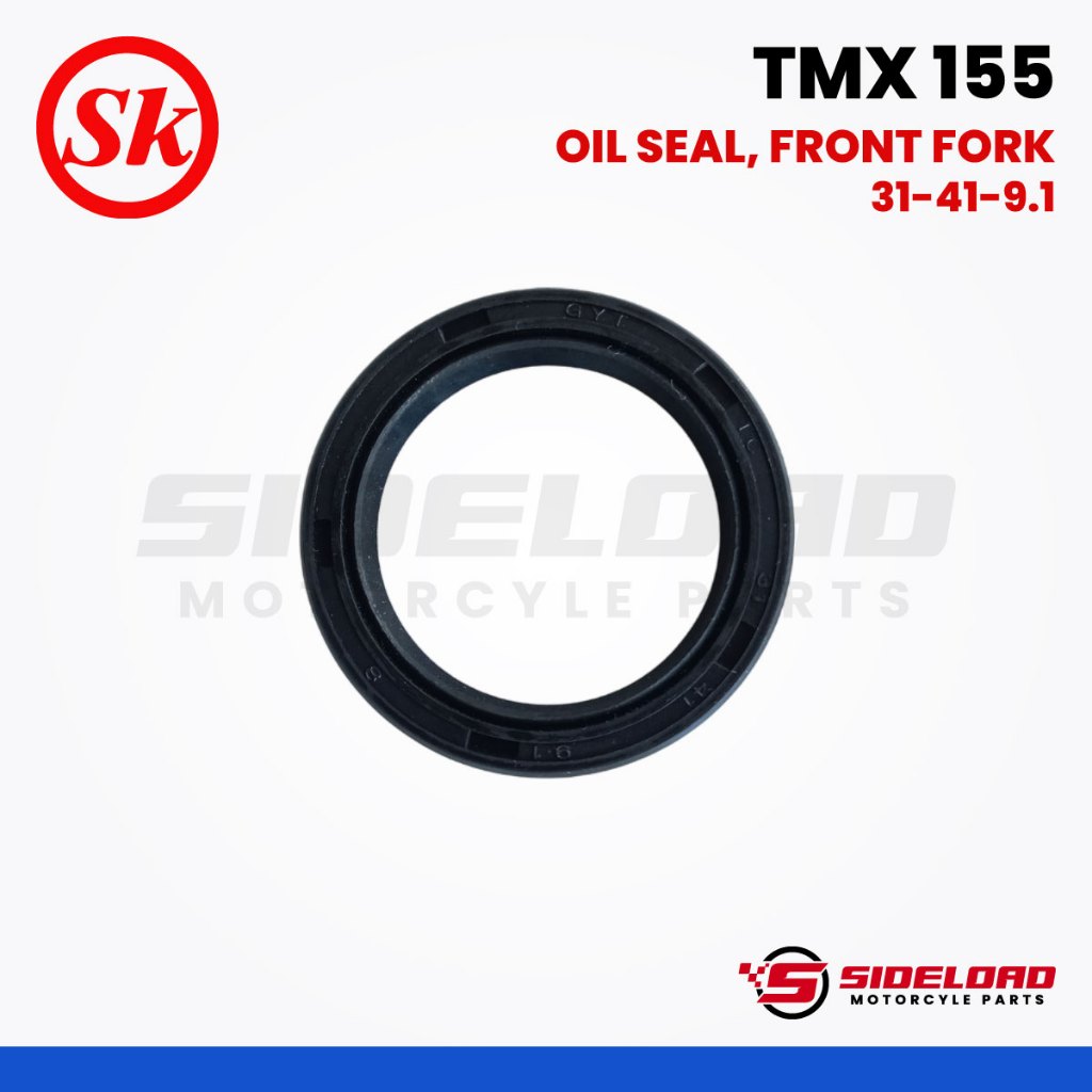 Oil Seal, Front Fork (31-41-9.1) - TMX 155 - SK (91255-464-003)