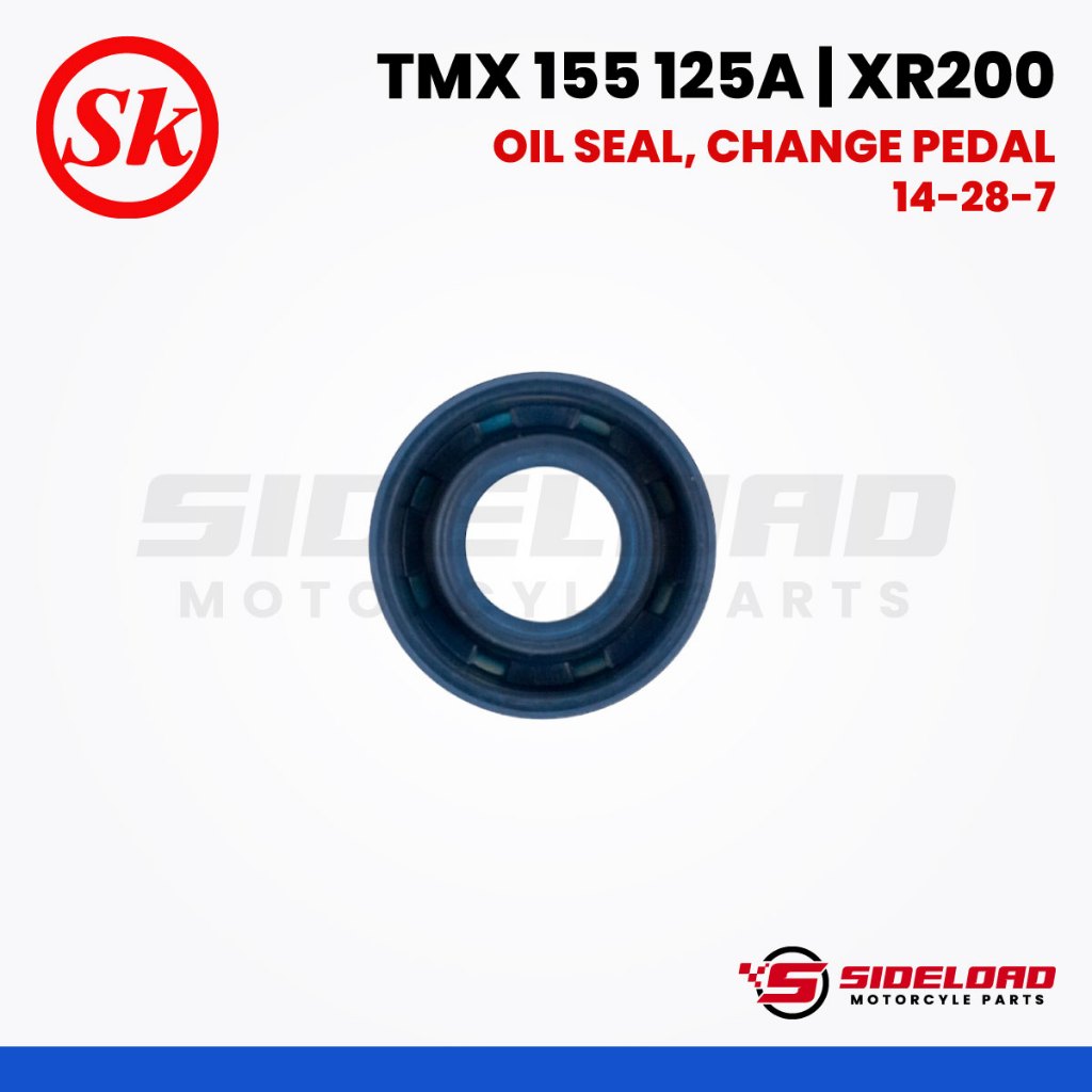 Oil Seal, Change Pedal (14-28-7) - TMX 155 125 Alpha / XR200 - SK (91206-286-013)