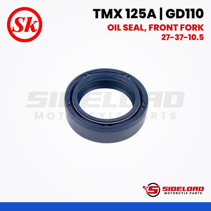 Oil Seal, Front Fork (27-37-10.5) - TMX 125 Alpha / GD110 - SK