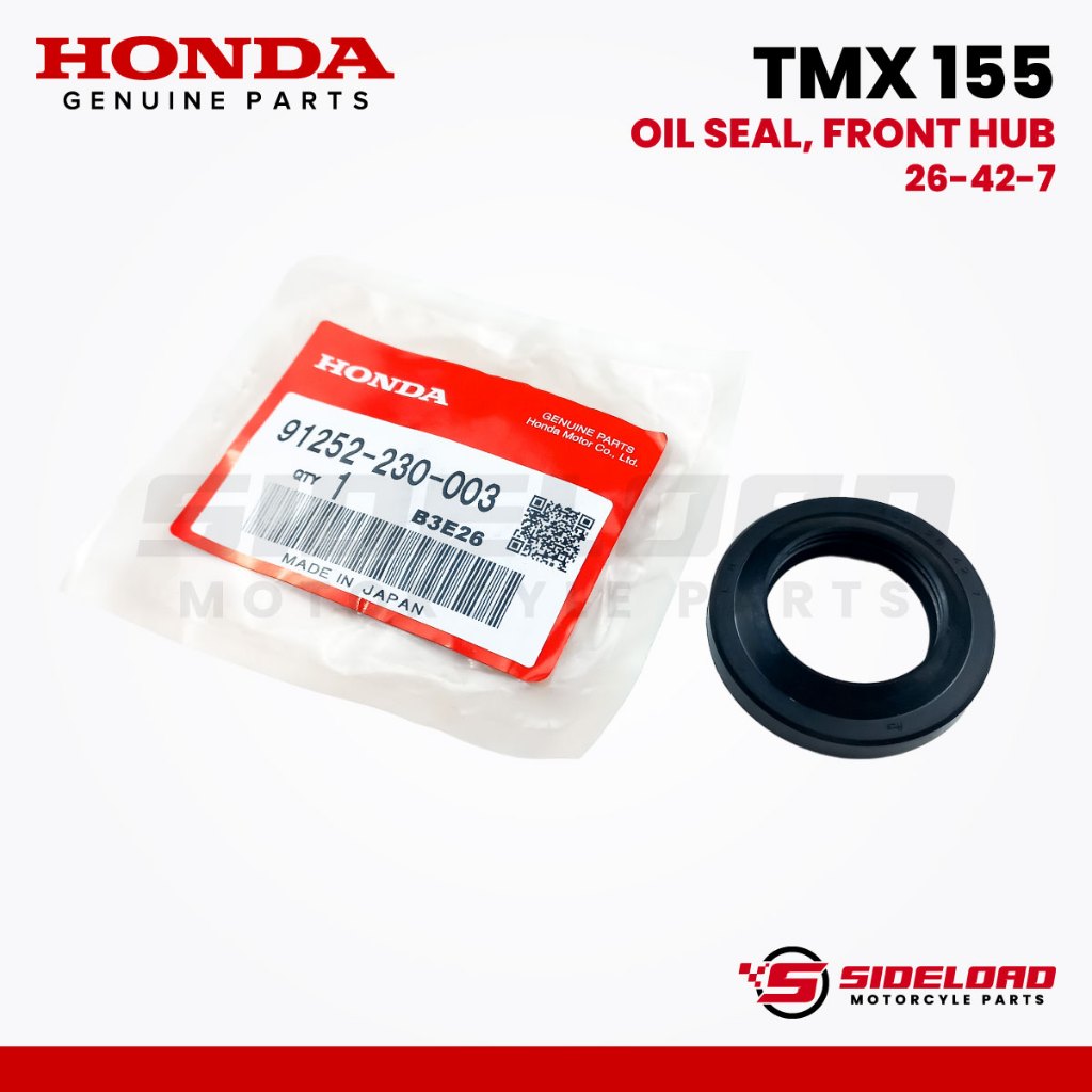 Oil Seal, 26x42x7 (Hub Front) - TMX 155 - Honda Genuine (91252-230-003)