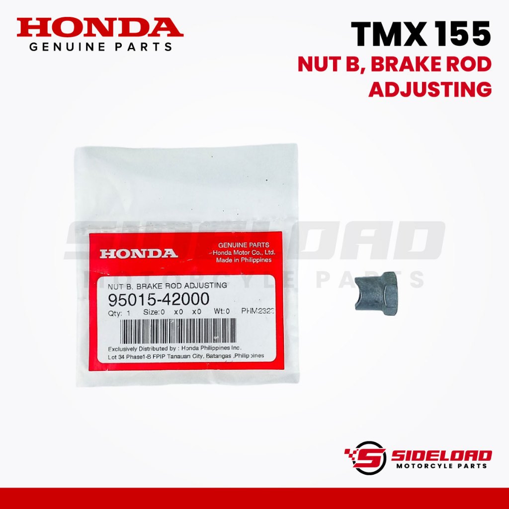 Nut B, Brake Rod Adjusting - TMX 155 - Honda Genuine (95015-4200)