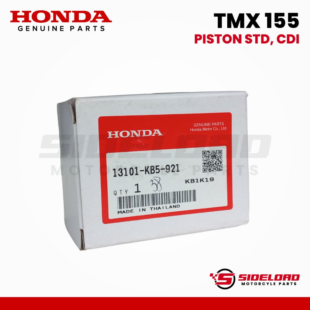 Piston STD, CDI - TMX 155 - Honda Genuine (13101-KB5-921)