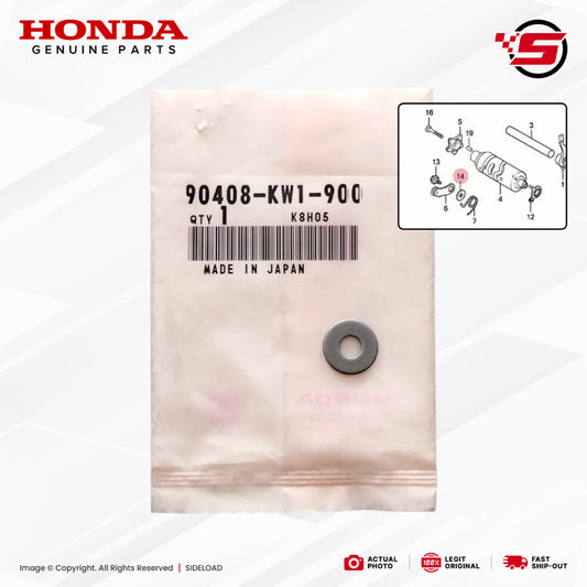 Washer, 6mm - TMX 155 - Honda Genuine (90408-KW1-900)