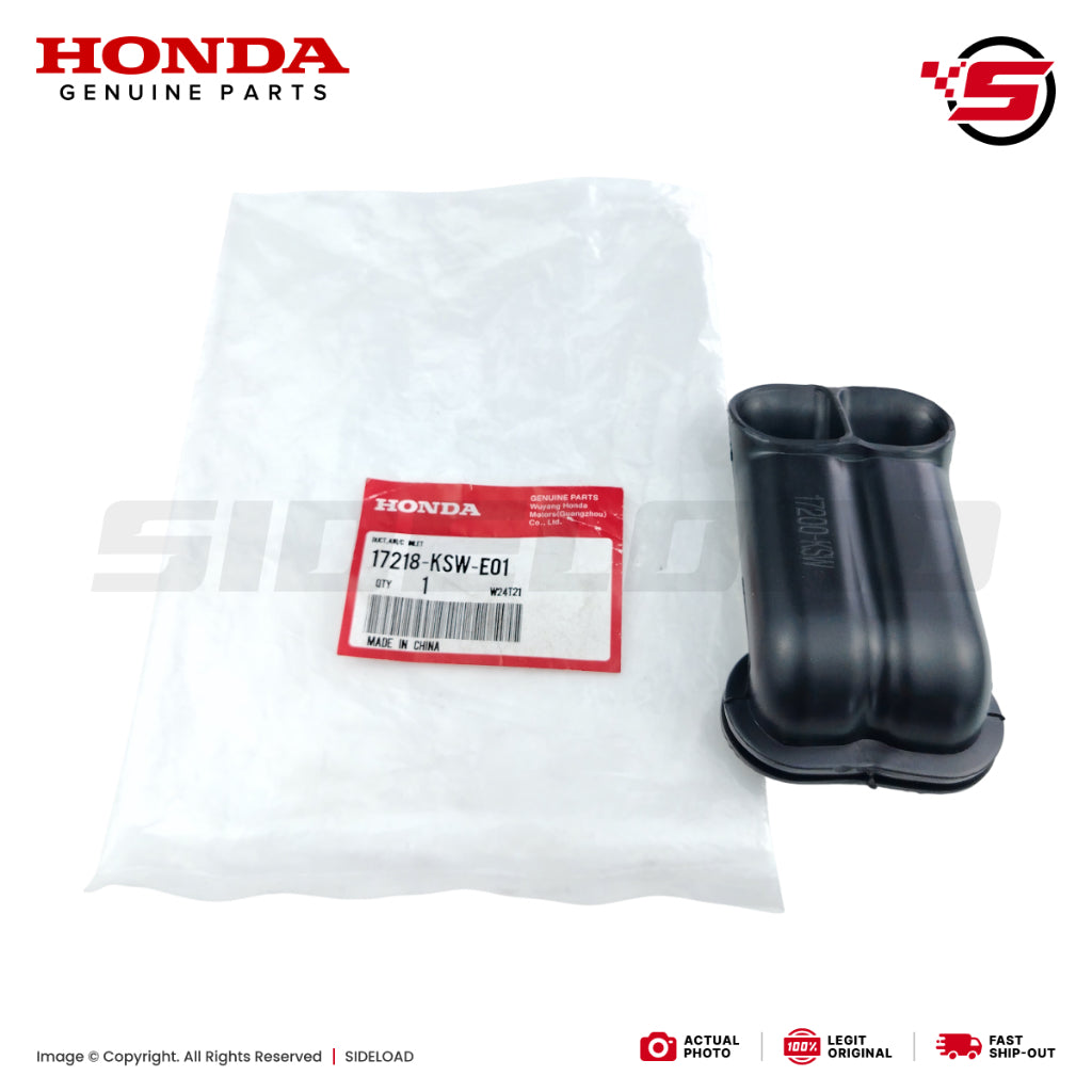 Duct, Air Cleaner Intake - TMX 125 Alpha - Honda Genuine (17218-KSW-E01)