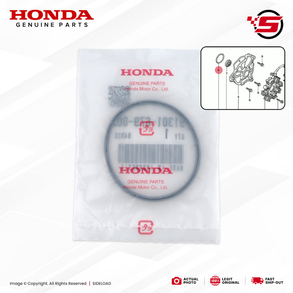 O-Ring, Stator Base (45x2.5) - TMX 155 - Honda Genuine (91301-679-003)