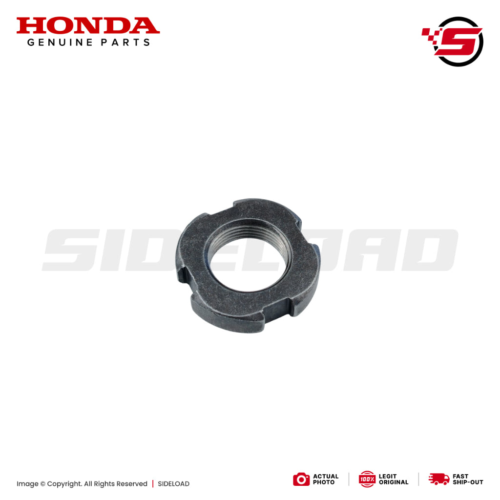 Nut, Lock, 16mm - TMX 155, XR200 - Honda Genuine (90231-KCS-651)