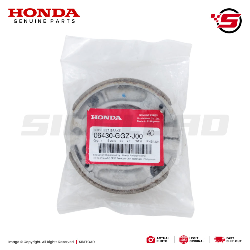 Brake Shoe - CB125CL, Wave 110 125 Alpha - Honda Genuine (06430-GGZ-J00)