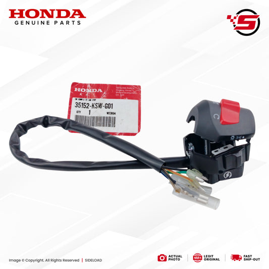 Switch Component, Starter - TMX 125 Alpha - Honda Genuine (35152-KSW-G01)