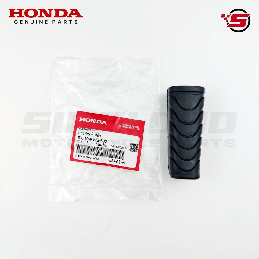 Rubber, Pillion Step - Click 125i - Honda Genuine (50710-KWB-600)