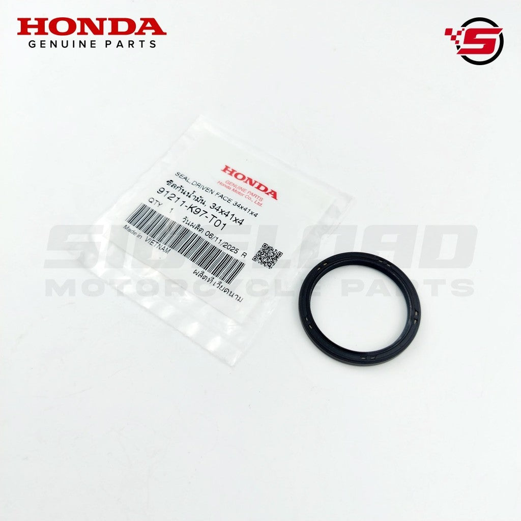 Seal, Driven Face, 34-41-4 - Click 125i - Honda Genuine (91211-K97-T01)