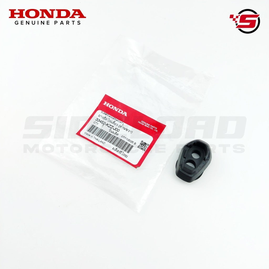 Rubber, L. Winker Mounting (R. Side) - Click 125i - Honda Genuine (33452-KZZ-J00)