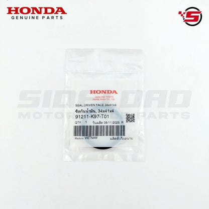 Seal, Driven Face, 34-41-4 - Click 125i - Honda Genuine (91211-K97-T01)