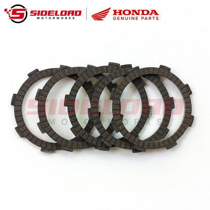 Disk, Clutch Lining/Friction - 1 Set (5 pcs.) - TMX 155 125 Alpha - Honda Genuine (22201-GF6-000)