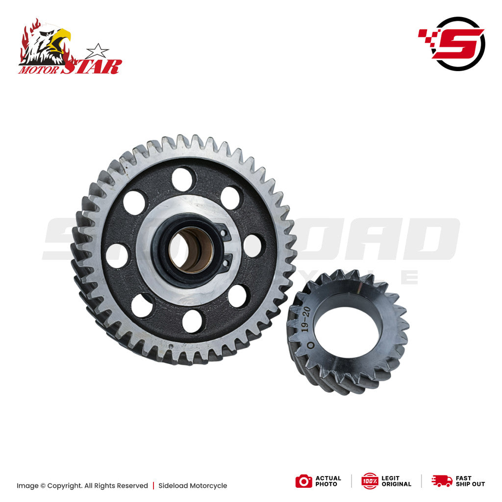 Timing Gear Assembly - StarX 125 150, TMX155, Rusi TC - Motorstar