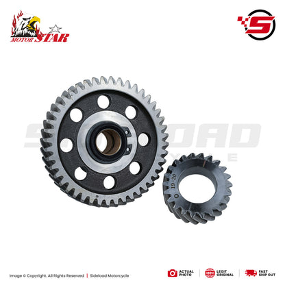 Timing Gear Assembly - StarX 125 150, TMX155, Rusi TC - Motorstar