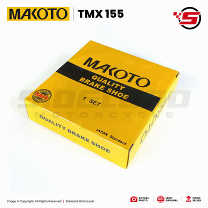 Brake Shoe - Rear - TMX 155 - Makoto