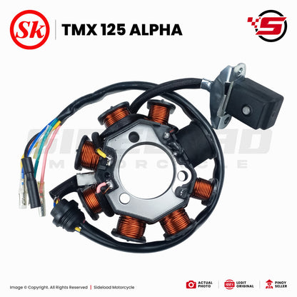 Honda TMX 125 Alpha - Stator Assembly (31120-KSW-G01) - SK Brand (Quality)