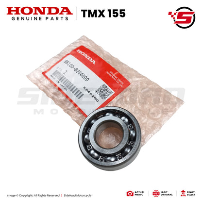 TMX 155 - Bearing, Radial Ball, 6204 (96100-62040-00) - Honda Genuine (100% Original)