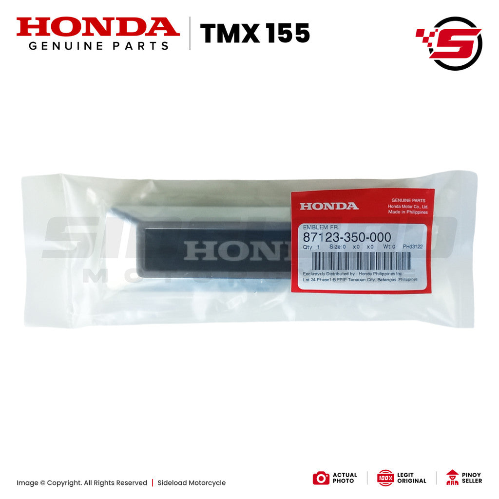 Emblem - TMX 155 - Honda Genuine (87123-350-000)