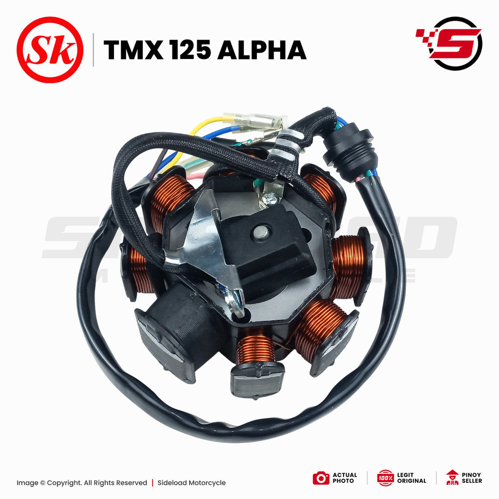 Honda TMX 125 Alpha - Stator Assembly (31120-KSW-G01) - SK Brand (Quality)