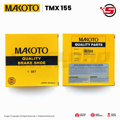 Brake Shoe - Front - TMX 155 - Makoto