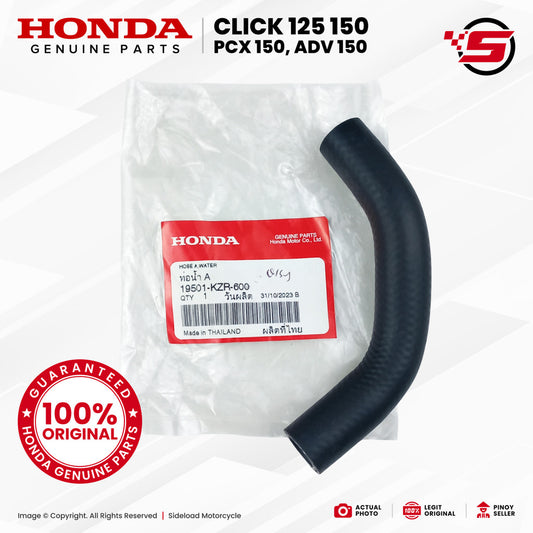 Water Hose A (19501-KZR-600) - Click 125 150, PCX 150, ADV 150, Airblade 150 - Honda Genuine