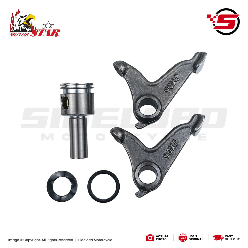 Cam Follower Assembly Set with Pin Shaft - StarX 125 150, TMX155, Rusi TC - Motorstar