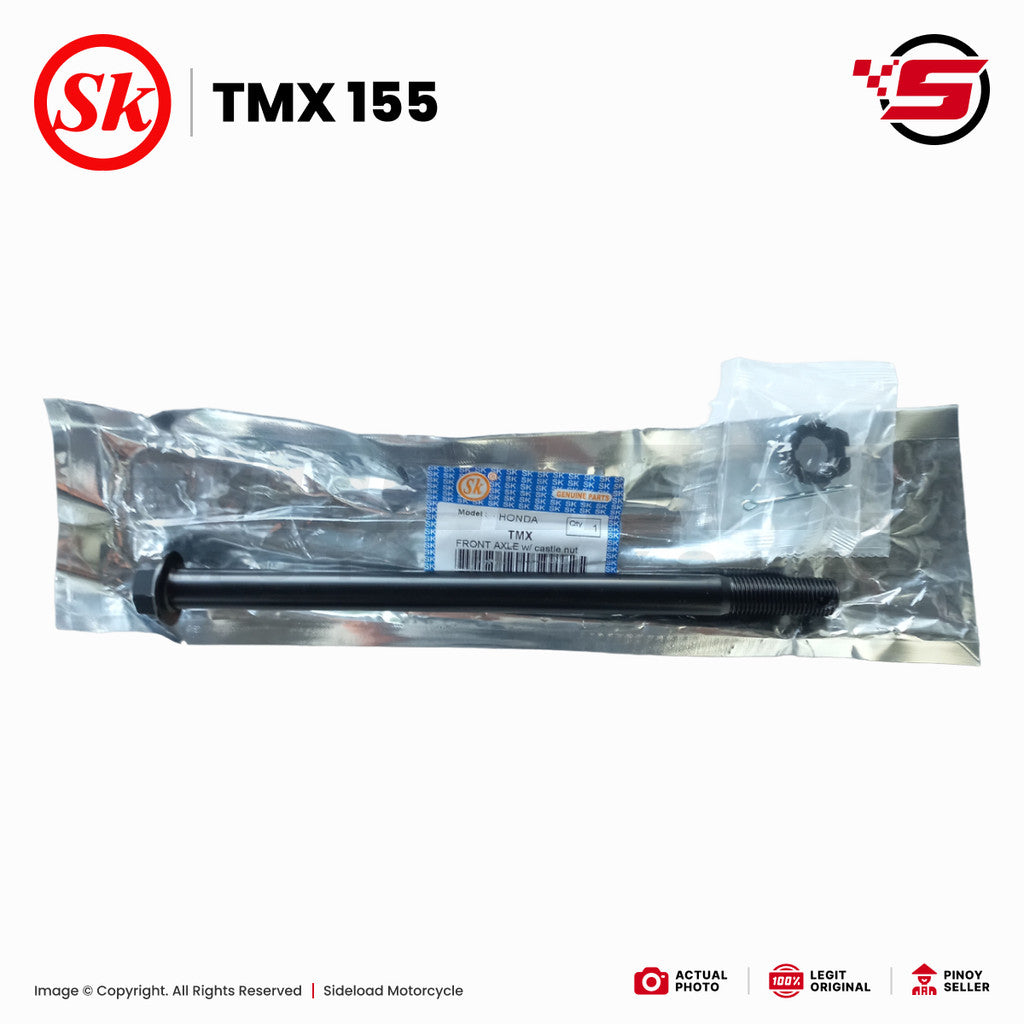 Axle - Front - TMX 155 - SK