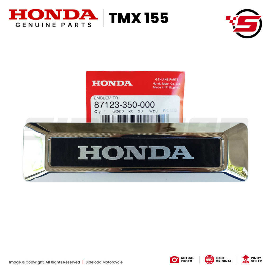 Emblem - TMX 155 - Honda Genuine (87123-350-000)