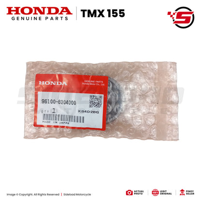 TMX 155 - Bearing, Radial Ball, 6204 (96100-62040-00) - Honda Genuine (100% Original)