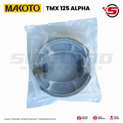 Brake Shoe - Front - TMX 125 Alpha, Beat, Click 125 150 - Makoto